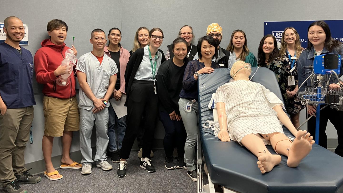 Simulation Facilitator Development Course participants