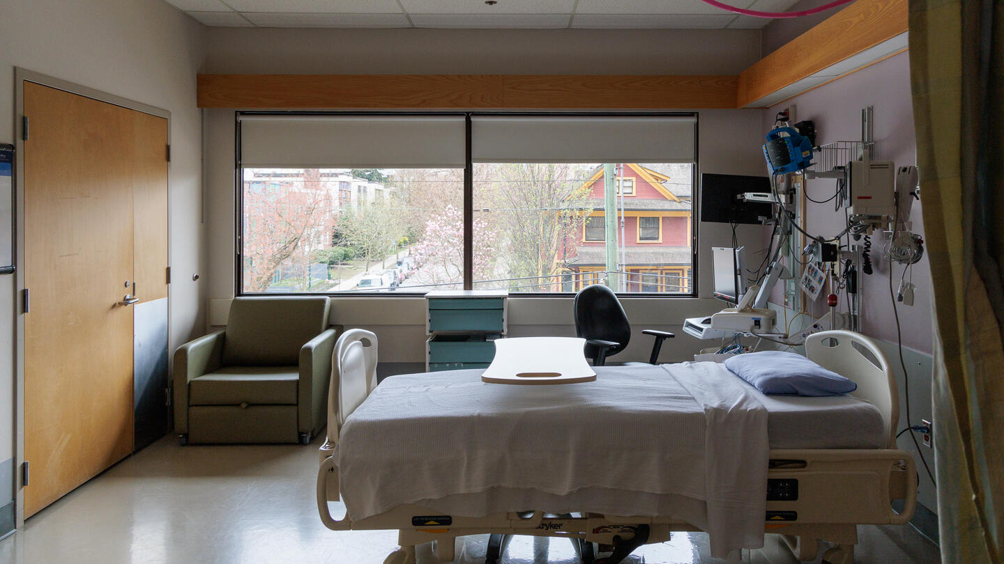 St Paul's Hospital maternity room