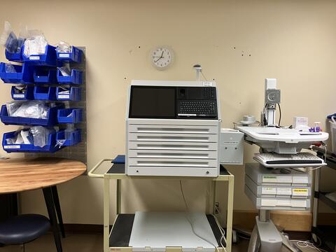 Clinical skills lab at Mount Saint Joseph Hospital