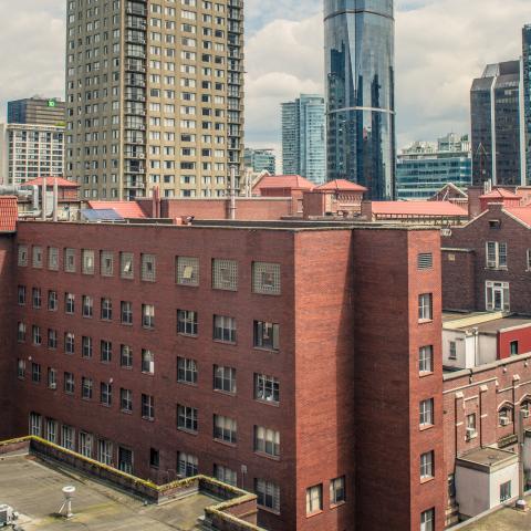 Exterior of St. Paul's Hospital