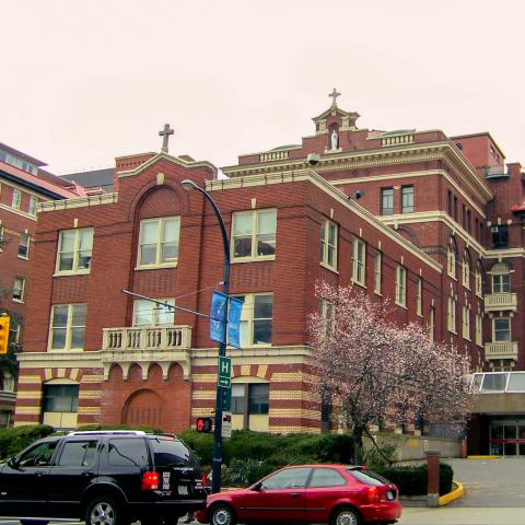 Exterior of St. Paul's Hospital