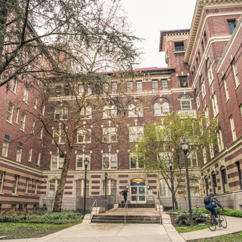 Burrard Street entrance to St. Paul's Hospital