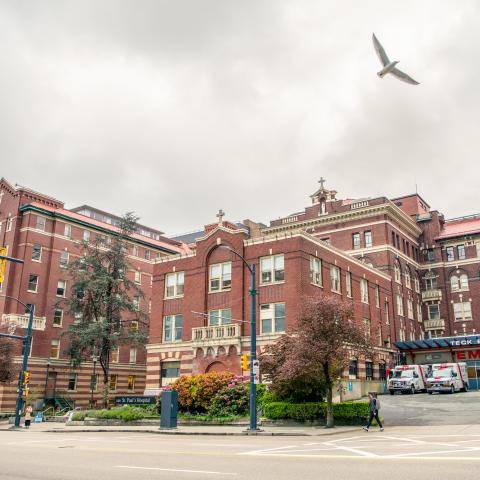 Exterior of St. Paul's Hospital